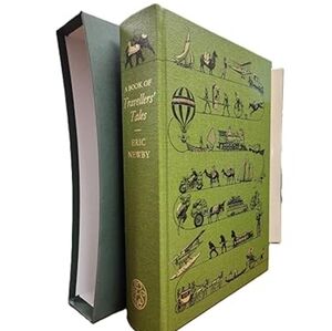 Folio Society edition of A Book of Travellers' Tales by Eric Newby. Hardcover.